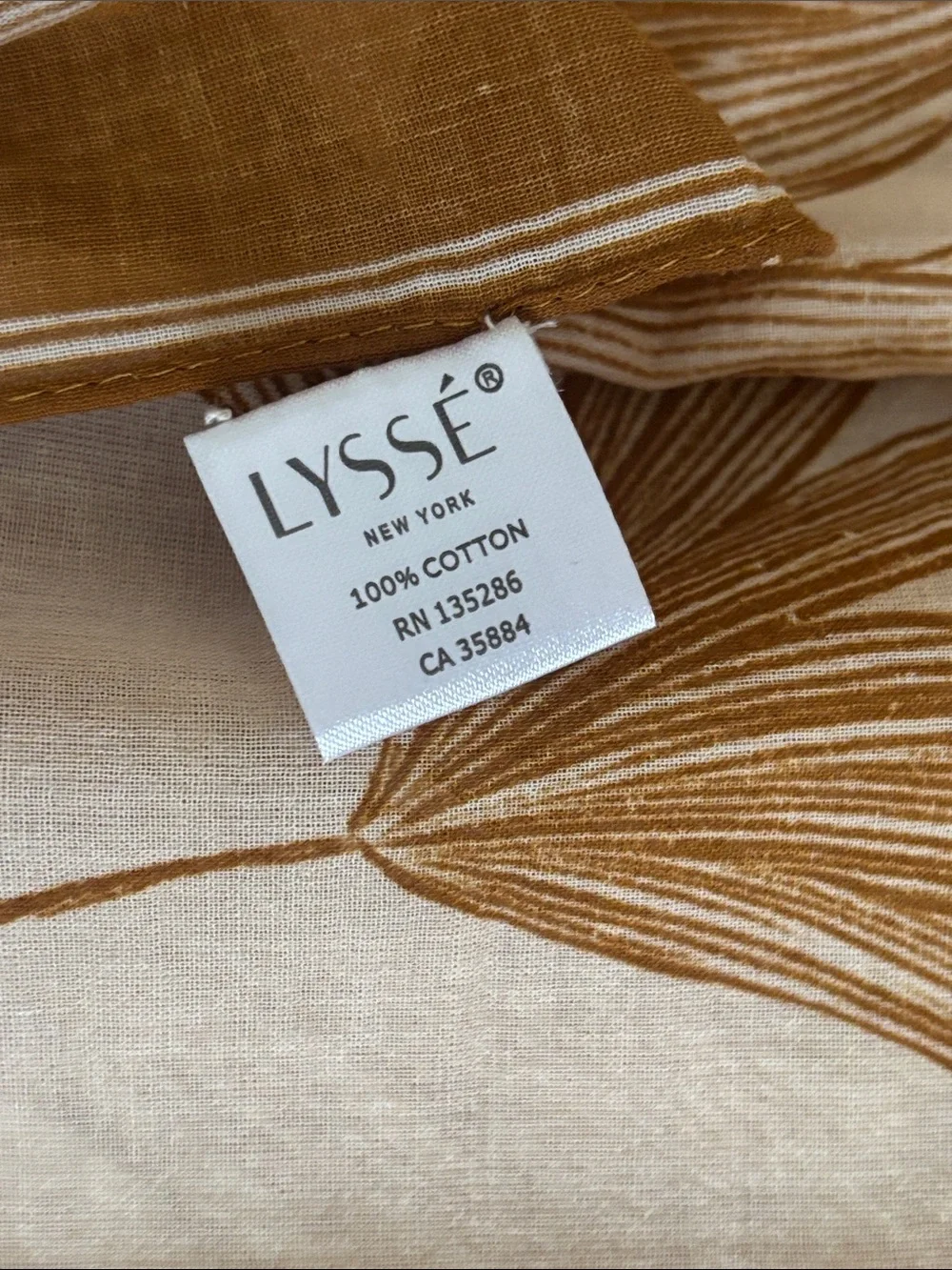 Lysse SHEER COTTON GAUZE PAREO - SOL DE SAL